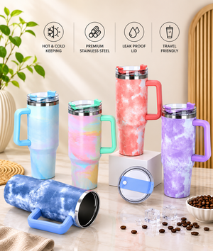 Stanley Quencher Tumbler 40oz (Marble Edition)