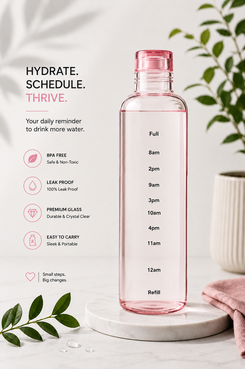 Time Marked Bottle