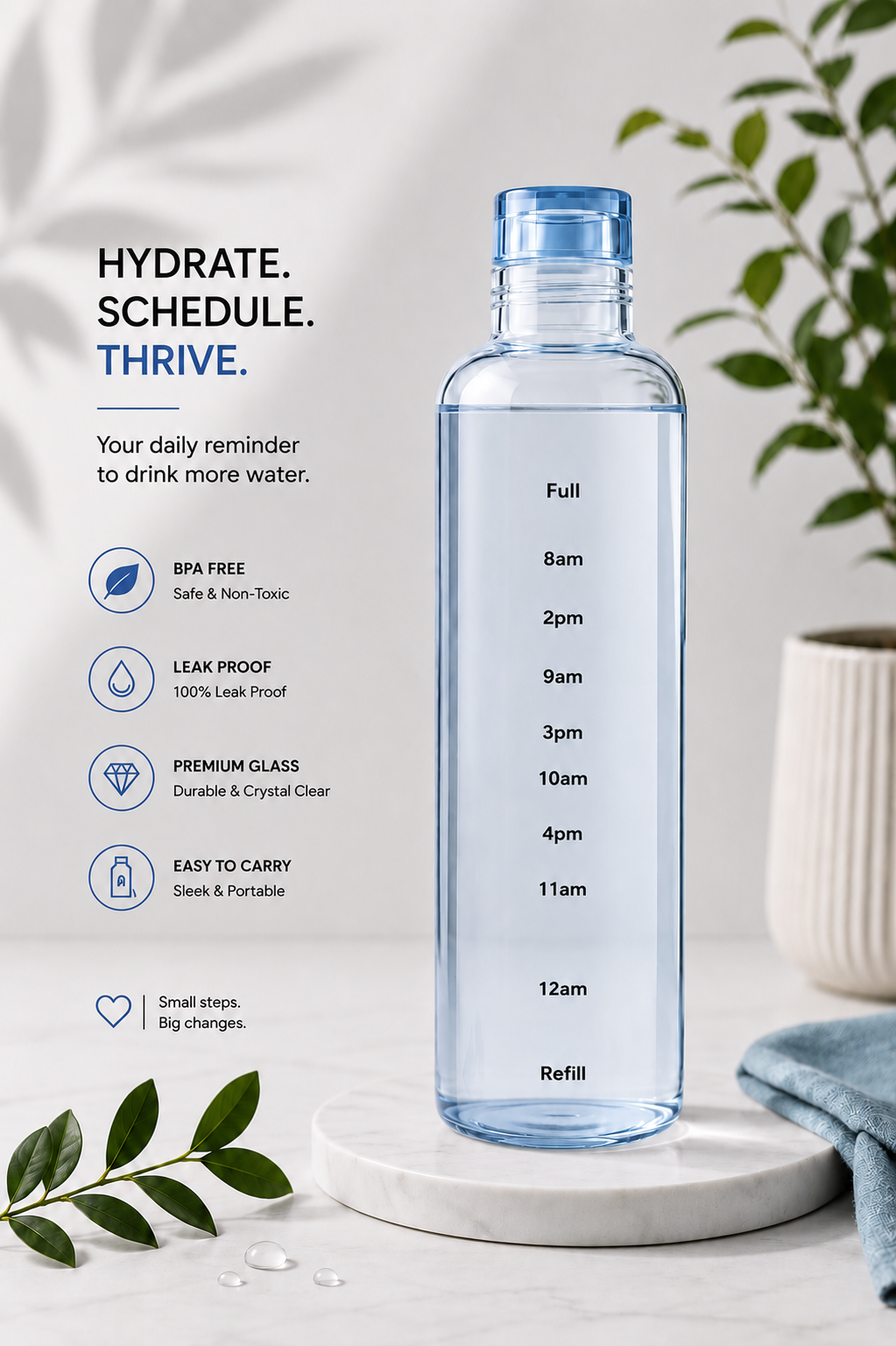 Time Marked Bottle