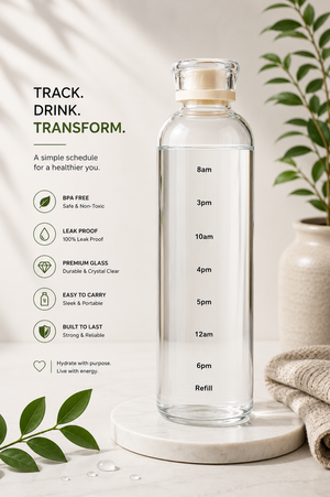 Motivational Timer Water Bottle