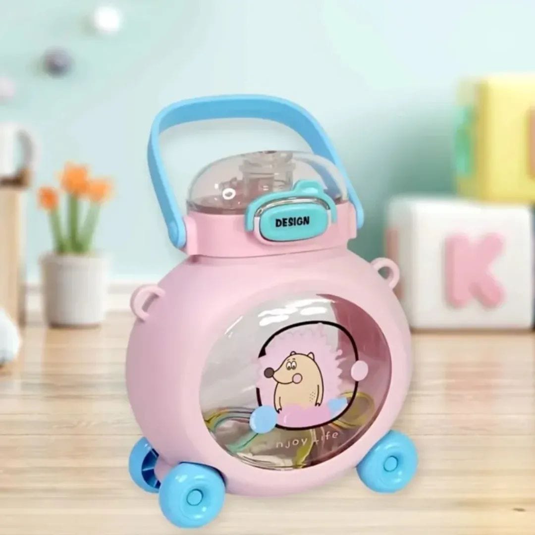 Wheel Design Water Bottle