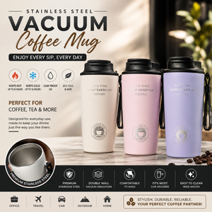 Stainless Steel Vacuum Coffee Mug
