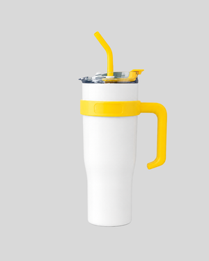 Premium Insulated Tumbler With Straw